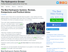 Tablet Screenshot of hydroponicsgrower.org